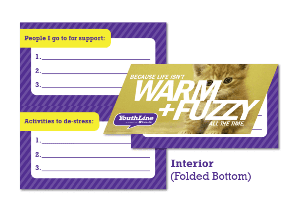 Warm + Fuzzy Folded Card (set of 50)