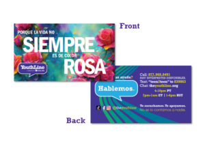 Rosa Wallet Card (set of 50)